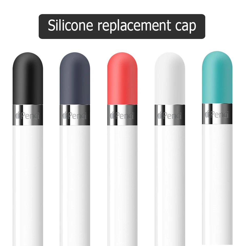 

Silicone Compatible Pencil Case For Apple Pencil 1 Holder Sleeve For iPad Pro Stylus Protective Anti-lost ipencil Cover