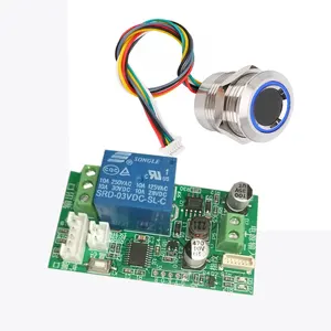Fingerprint Reader Access Control Board DC 12V 24v Electric  Control Switch Recognition Module Elect in India