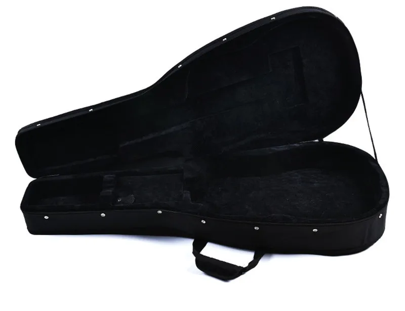 41 дюйм акустическая гитара с грифом из палисандра тюнер струны Жесткий Чехол для