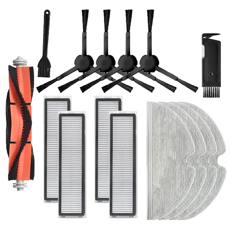 

For Dreame Bot L10 Pro Vacuum Cleaner Replaceble Accessories Main Floor Side Brush Mops Cloths HEPA Filters Spare Parts