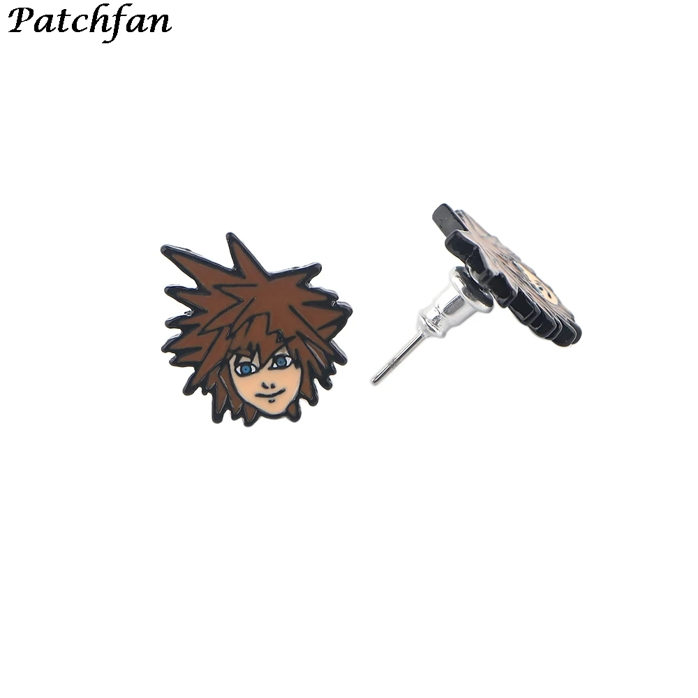 

AD087 Patchfan Cartoon Man Earrings Enamel Charm Party Favor Women Souvenir Present Jewelry For Fans