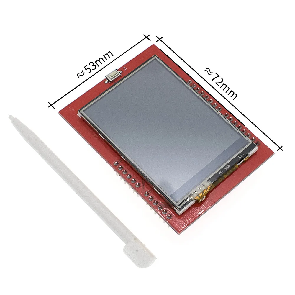 Макетная плата UNO R3 с модулем 2 4 TFT синий/красный/черный CH340 ATMEGA328 для Arduino 10 шт. |