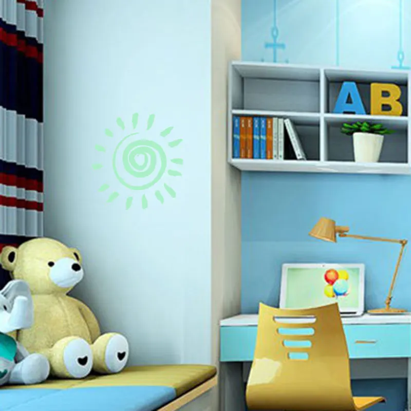 

KW3242 luminous stickers Fluorescent Star Sticker Children's Room Bedroom Cartoon Wall Sticker