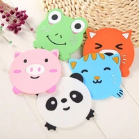 cartoon shape heat resistant silicone mat water cup coasters coffee table pad pot placemat cute animal coaster kitchen accessory