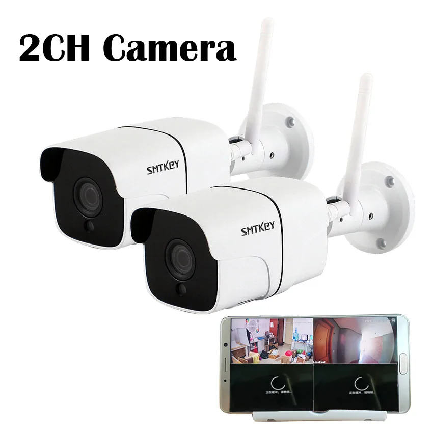 HD 5MP Wifi IP камера 1080P ONVIF Беспроводная цилиндрическая Открытый слот для sd карты