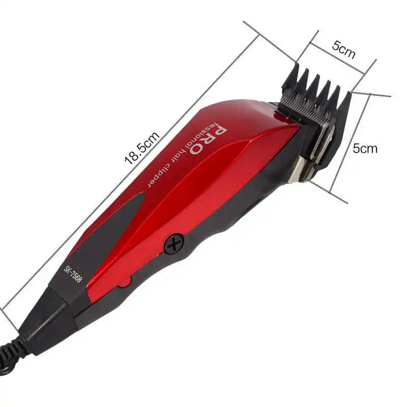 

Professional Hair Clipper Electric Trimmer Barbering Shaver Hair Cutting Machine EU Plug