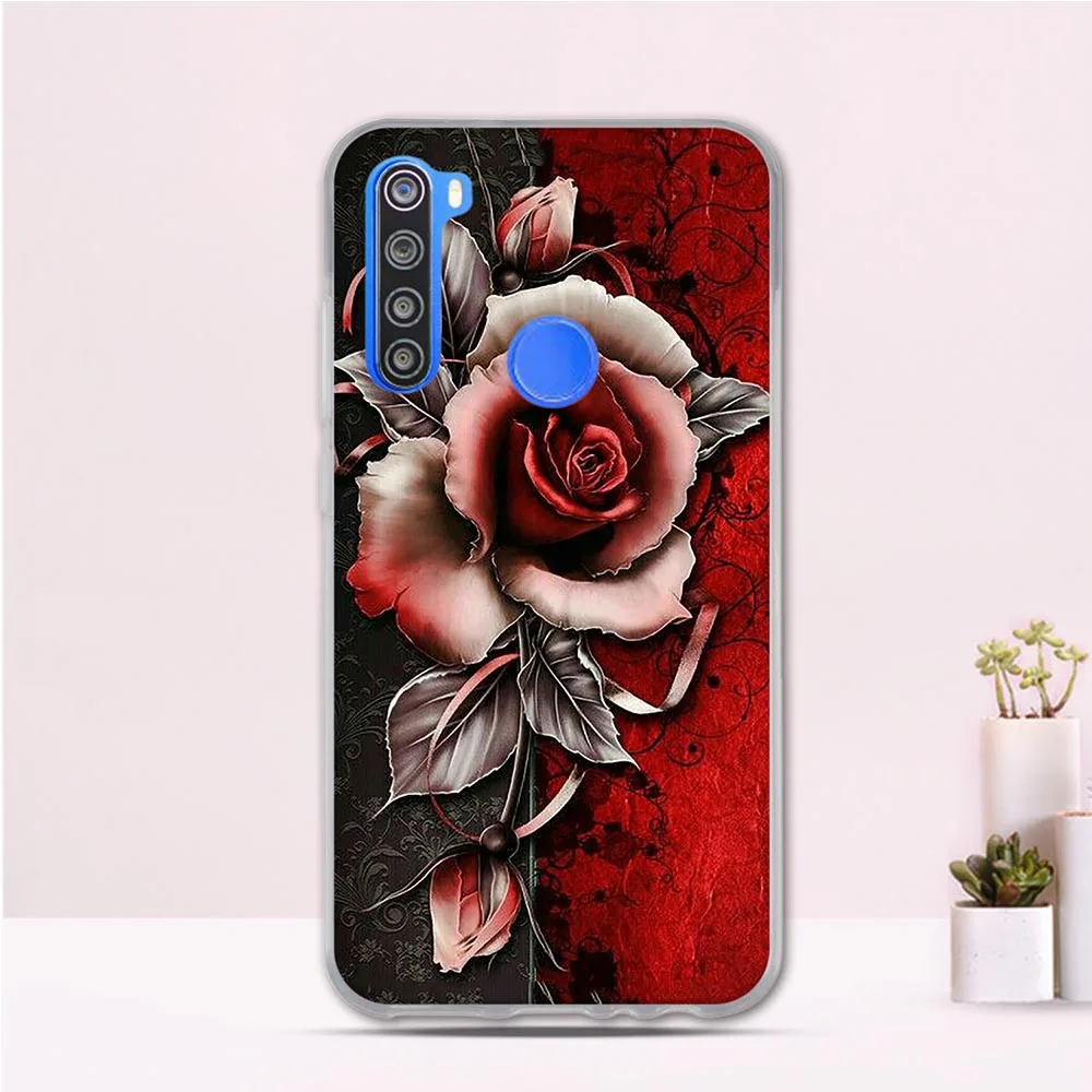 Чехол для Xiaomi Redmi Note 8 T силиконовый мягкий чехол из ТПУ телефона Xiomi чехол-бампер с