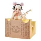 Японское аниме крыло нитро супер звуковая Супер Sonico мышь Ver. Масштаб 17, ПВХ экшн-фигурки, игрушки, коллекционная кукла, модель в подарок
