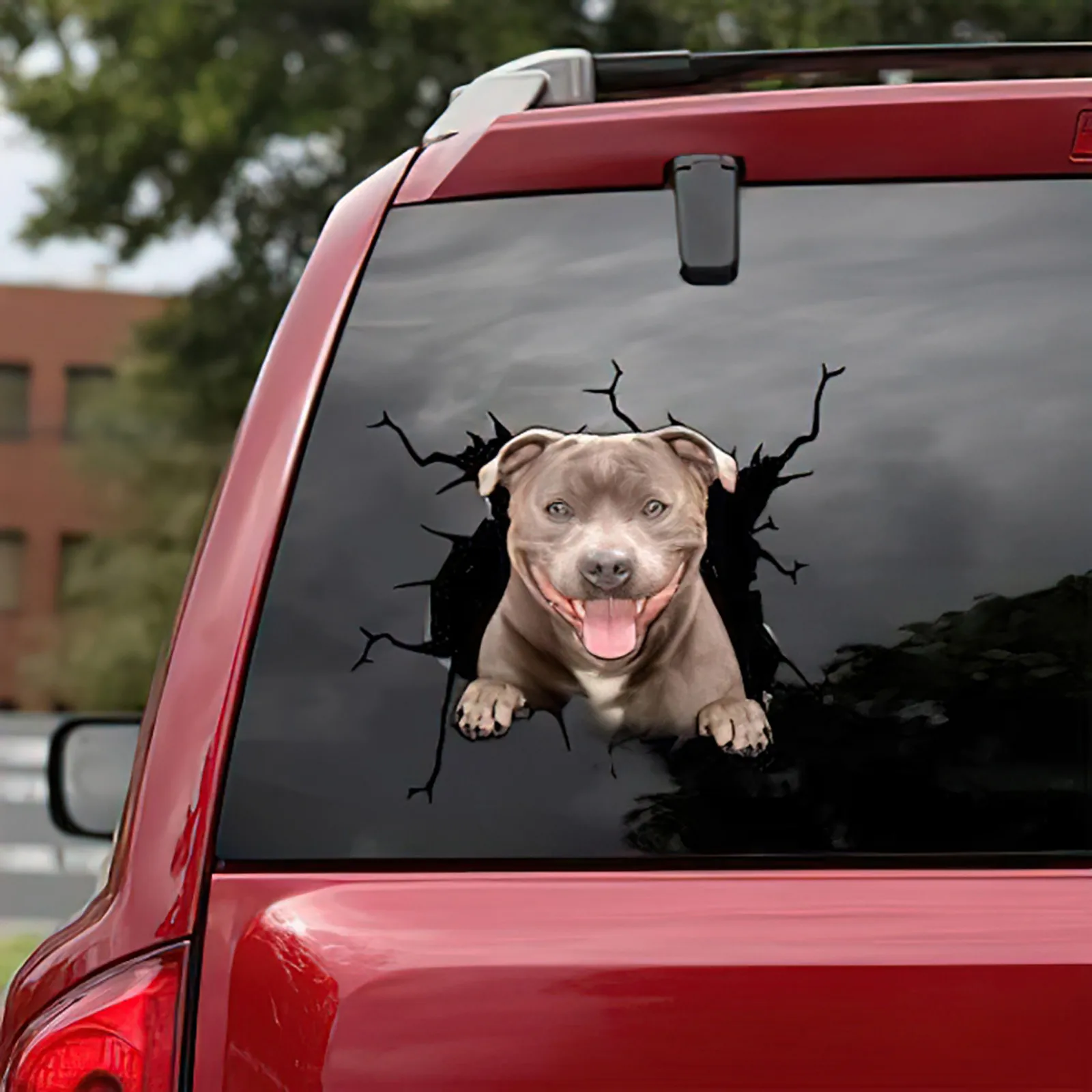 

French Bulldog Car Decals Dog Car Stickers Realistic Frenchie Stickers For Car Windows Decoration Wall Paper For Home Stickers