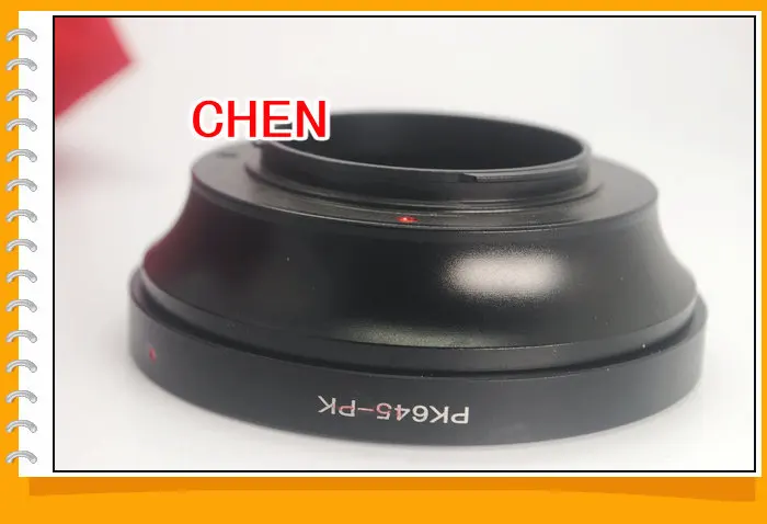 Женское кольцо-адаптер с подставкой для объектива pentax 645 pk645 к pk mount K10D K20D K200D
