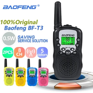 Рация Baofeng FRS, 2 шт., для детей, двусторонняя, UHF, BF-T3