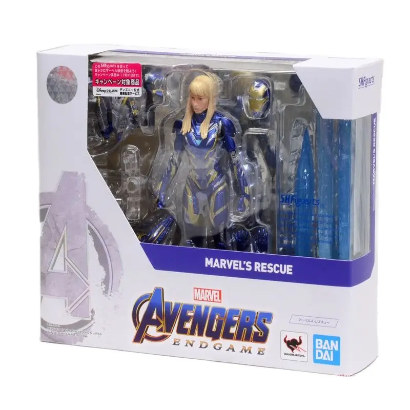 

Original BANDAI S.H.Figuarts Avengers: Endgame Virginia Pepper Potts PVC Action Figure Collectible Model Collectible Toy