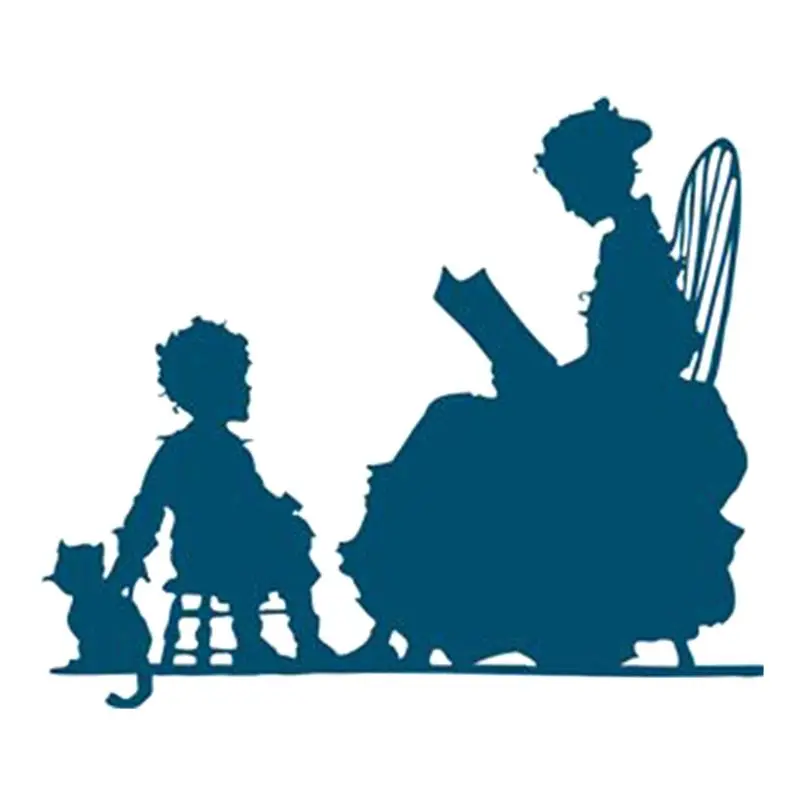 2021 Новый рассказ мать металлический Трафаретный вырубной штамп Скрапбукинг DIYAlbum