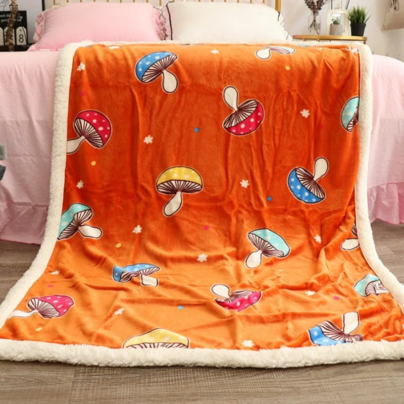 100x140 disney минни Двухслойное утолщенное детское одеяло с рисунком Микки, дышащее одеяло для мальчиков и девочек, детское одеяло с рисунком - Цвет: 10