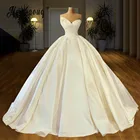 Бальное платье принцессы, свадебное платье, белое ТРАПЕЦИЕВИДНОЕ Плиссированное женское платье для выпускного вечера, свадебные платья для невесты, наряд для торжества, вечеринки