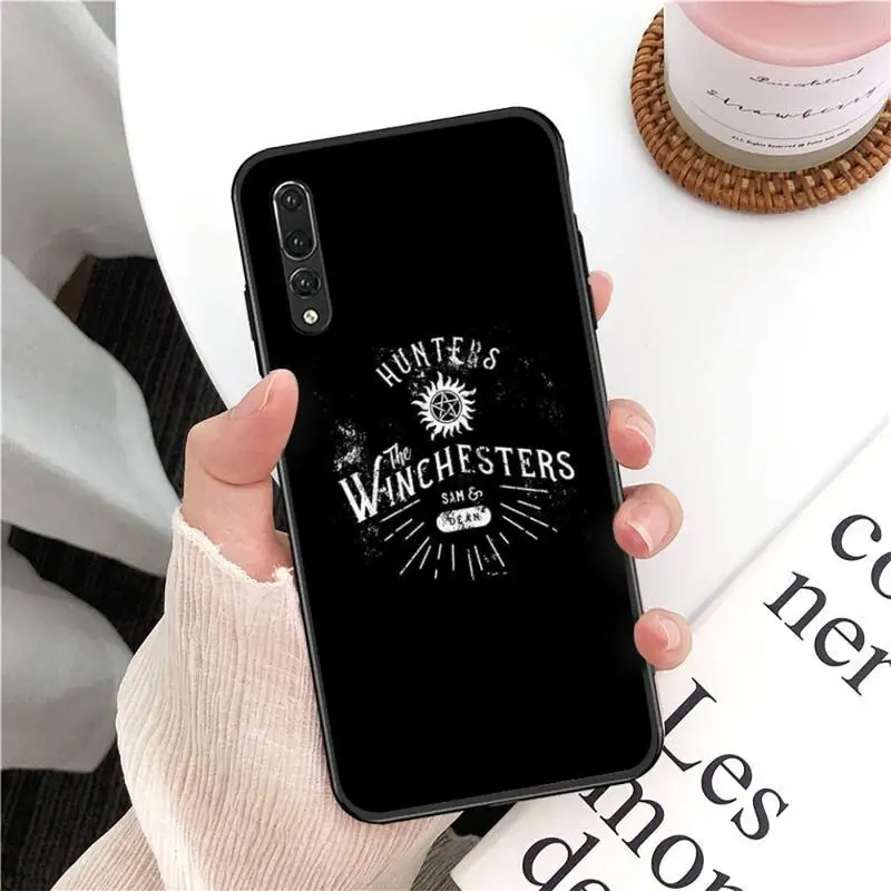 Супернатуральный черный чехол Babaite для телефона Huawei Mate 30 Pro P20 P30 P40 pro lite Y7 Y6 2019 Honor 8X