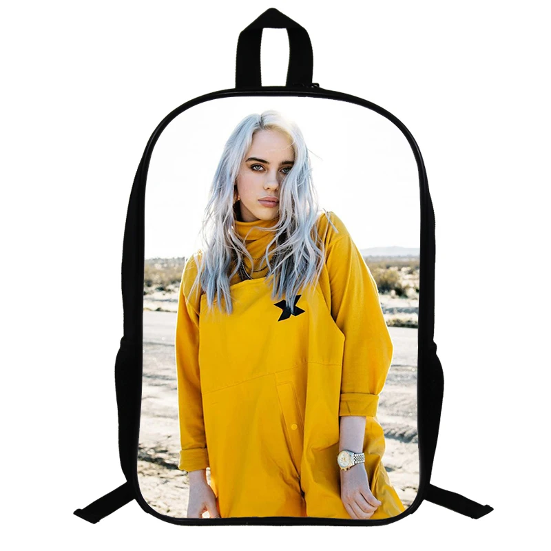 14,5 дюймов Billie Eilish школьные сумки для подростков рюкзак в стиле «хип-хоп» для мальчиков и девочек, рюкзак для ноутбука, рюкзак для путешествий вентиляторы подарок