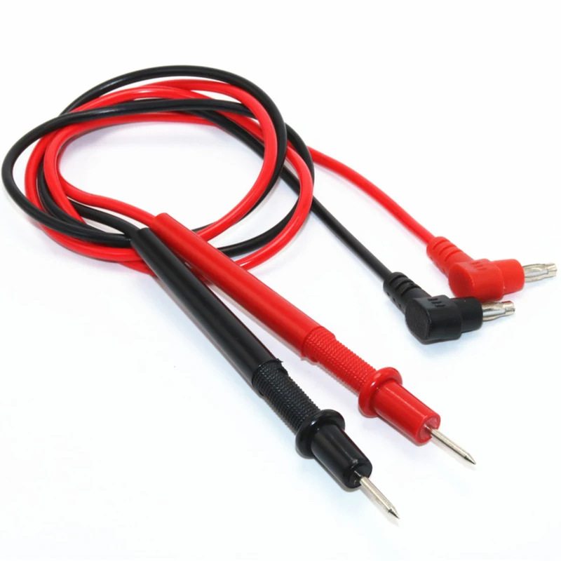 DT830 Цифровой мультиметр Вольтметр Амперметр Омметр DC10V~ 1000V 10A AC 750 В Ток Тесты er Тесты ЖК-дисплей Дисплей - Цвет: Test lead