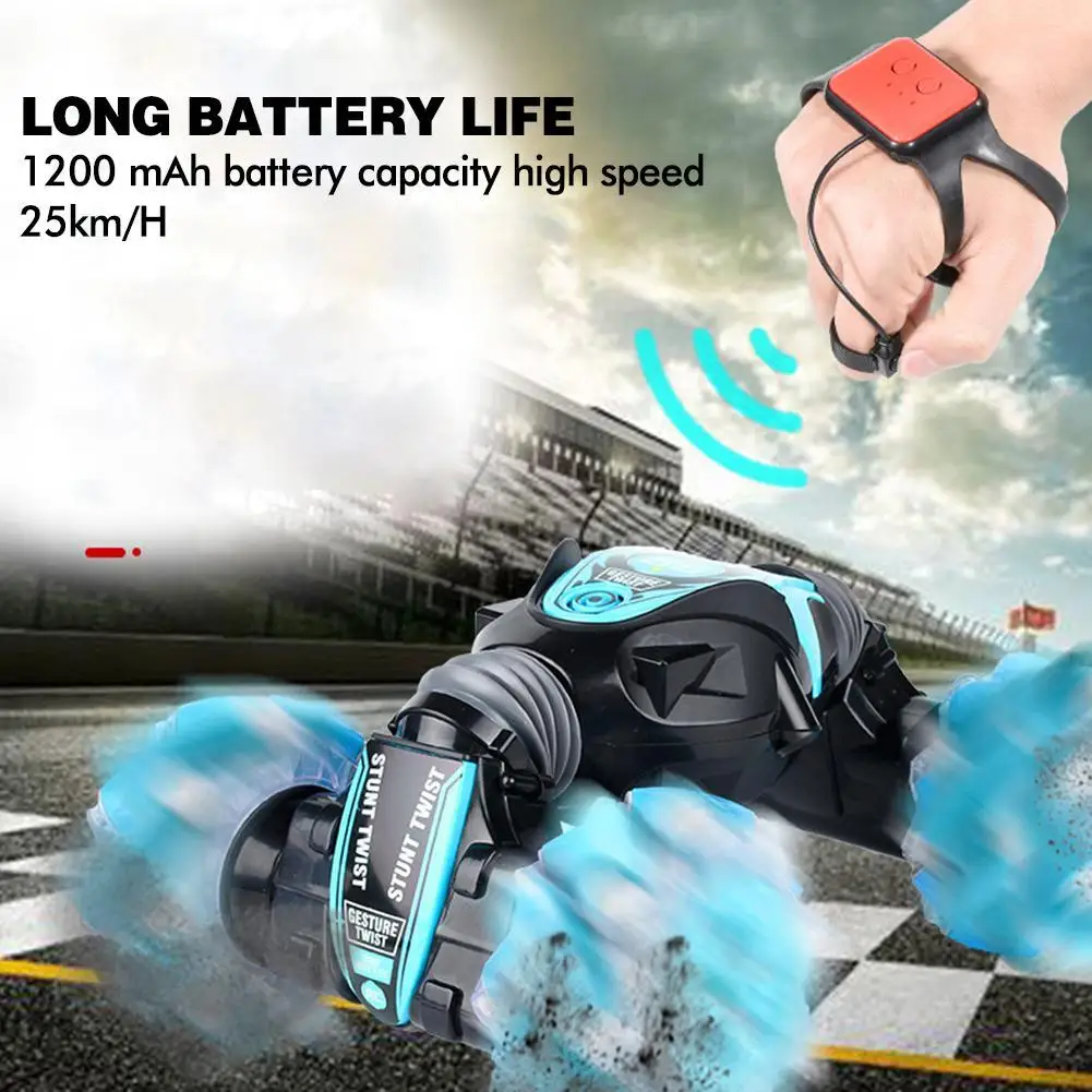 

Радиоуправляемый трюковый автомобиль, индукционный жест, крутящийся внедорожник, дрифт, радиоуправляемые игрушки светильник кой, скалолаз...