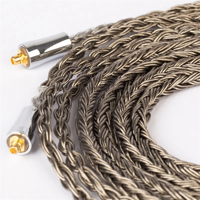 KBEAR 【Show】 24 Core 5N Silver Plated OFC Headset Earphone Upgrade Cable 336 Strands QDC TFZ MMCX 2 PIN 2.5mm/3.5mm/4.4mm Plug enlarge