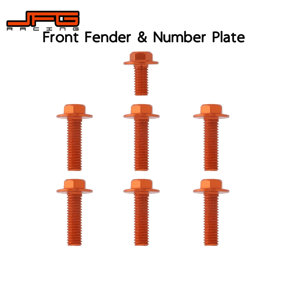 Мотоцикл CNC переднее заднее крыло радиатор кожухи вилка охранники винт для KTM EXC 125