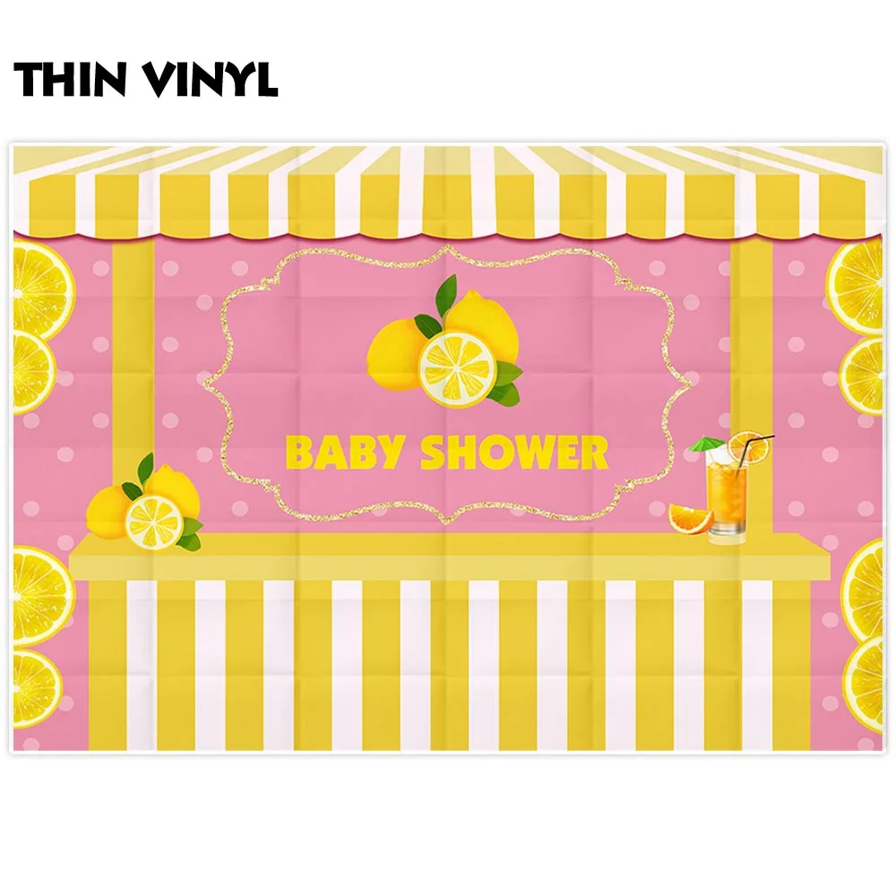 Фон для фотосъемки Allenjoy с изображением лимона студийной новорожденных | Фоны