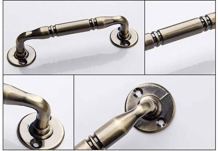 Антикварные ручки для шкафов и ящиков из цинкового сплава кухонный шкаф