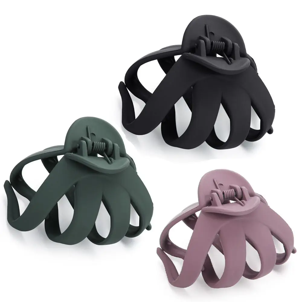 

3PCS 3 Colors Styling Tools Hairpins Hair Clips Hairdressing Hair Jaw Grip Hair Clamps Hair Claws