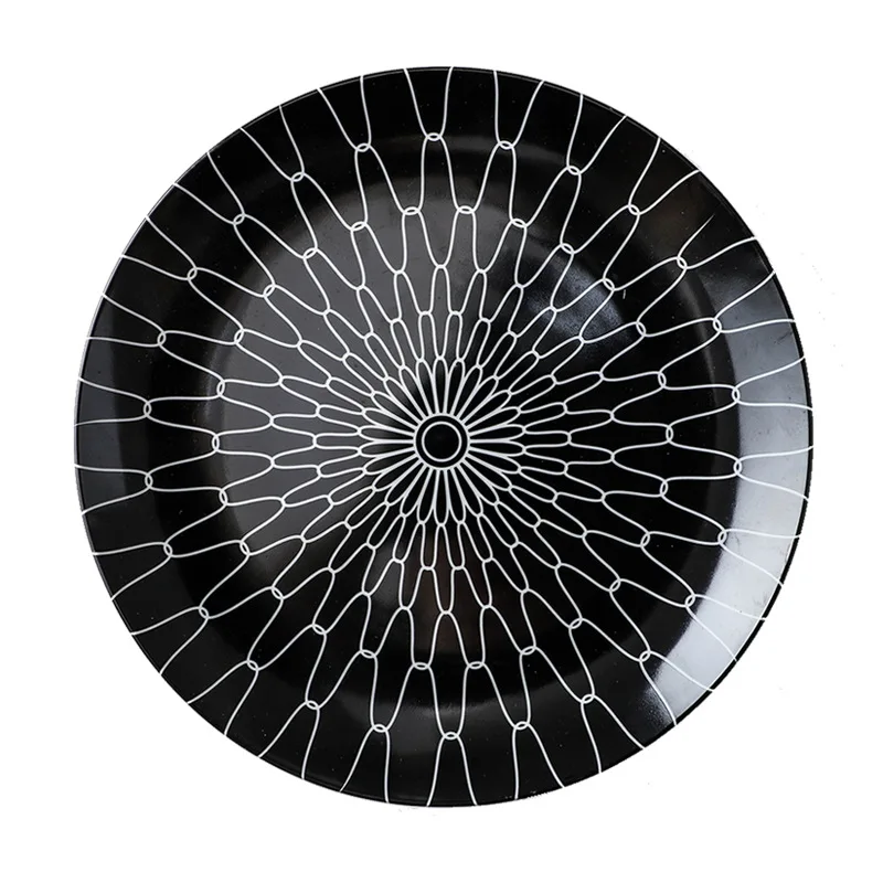 

New Nordic Tableware Simple and Creative Western Food Plate Spaghetti Plate Western Dessert Plate Personalized Restaurant Plate