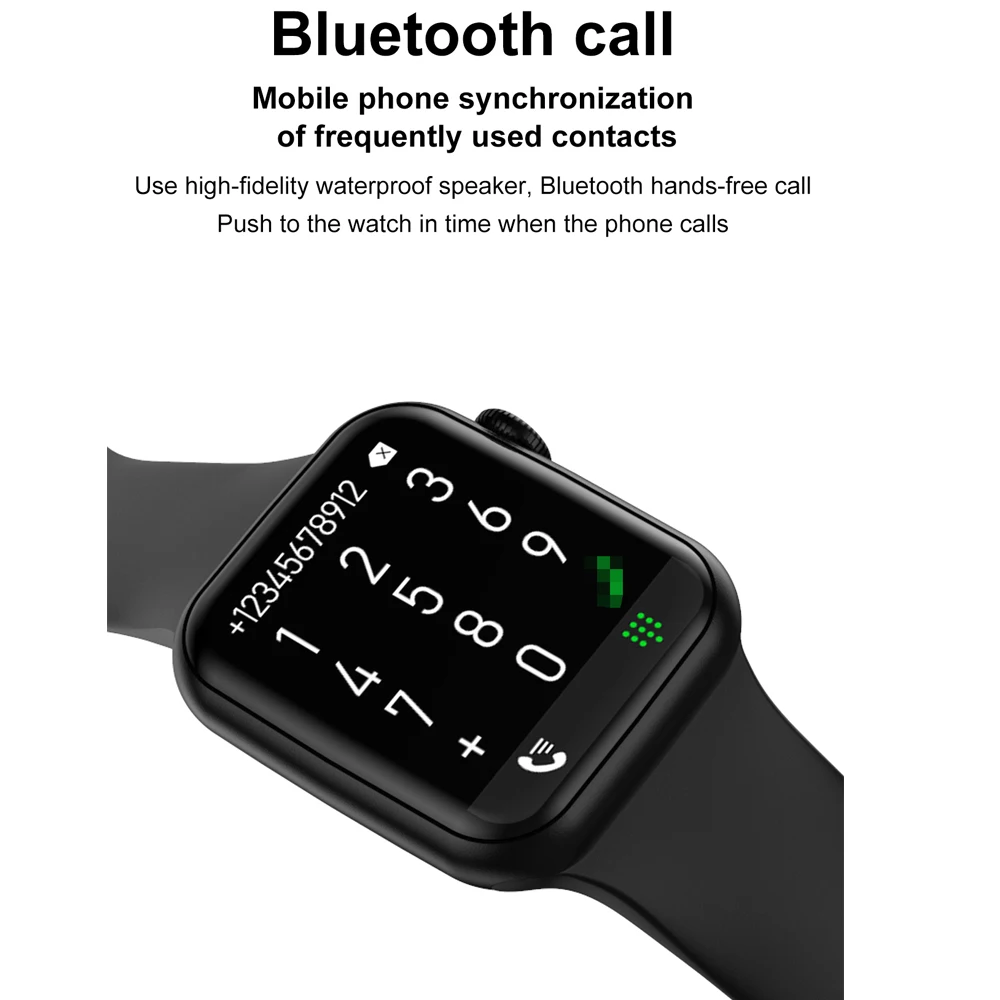 Smart Watch Men IWO 13 Pro DT100+ DT100 Plus Smartwatch Blue Tooth Call 1.78 Inch Rotation Rotary Button IP68 Women For W66 | Электроника