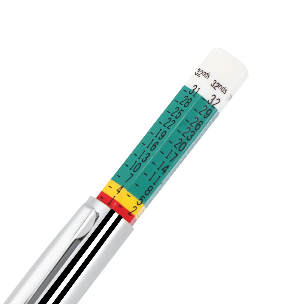 1 шт. цветной измеритель глубины протектора для шин тестер двигателей