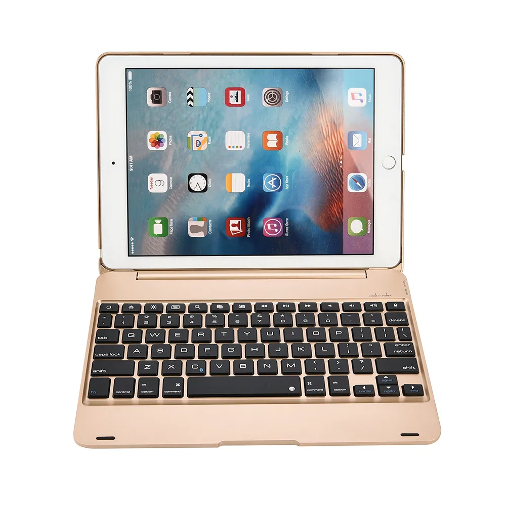 Чехол с Bluetooth-клавиатурой для iPad 9 7 дюйма Bluetooth-клавиатура чехол сна пробуждения
