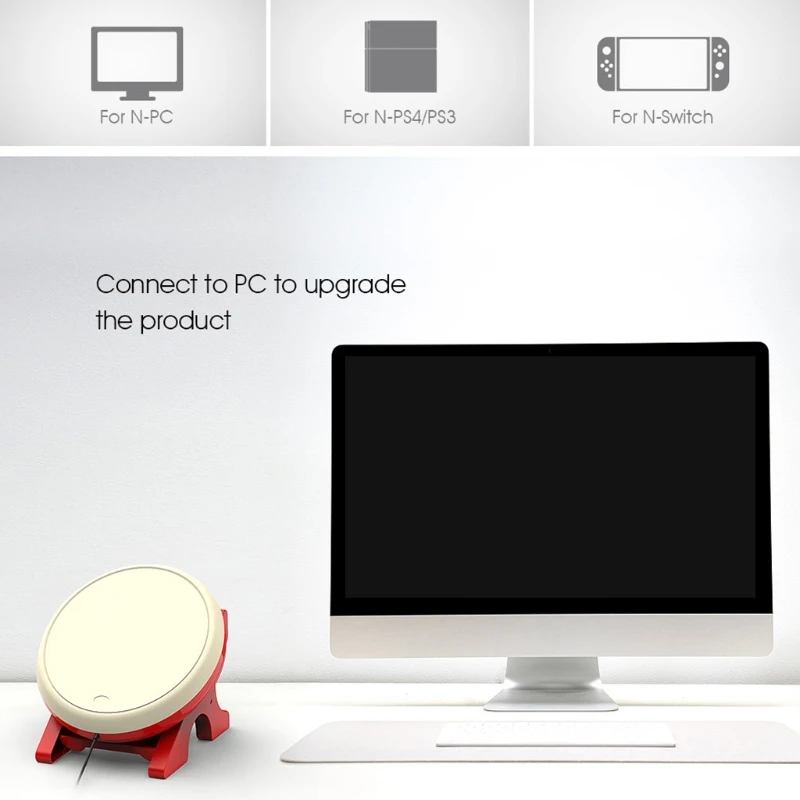 

For Switch Taiko Game Drum -Nintendo Television Somatosensory Game Accessories 45BA