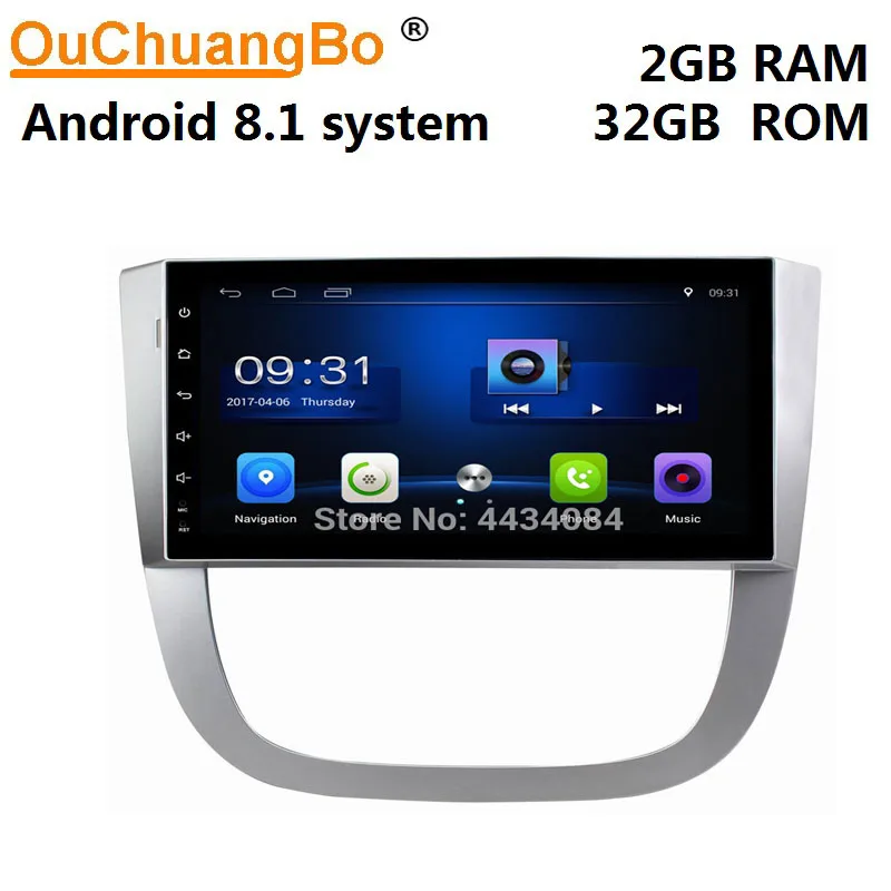 Ouchuangbo автомобильное аудио gps стерео головное устройство android 8 1 для Buick GL8 2011