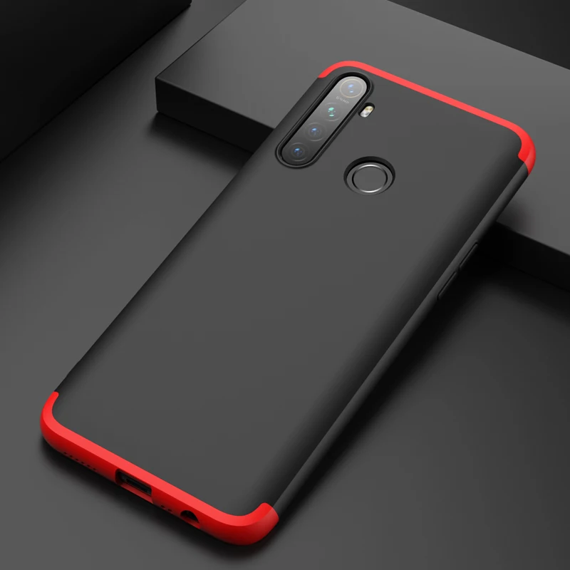 Для OPPO Realme 5 Чехол realme5 жесткий Гибридный ПК 360 полноразмерный защитный задний