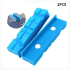 Держатель для мобильного телефона с магнитным мягкой накладкой челюсти резиновые для металлические тиски 5,5 дюймов длинные Pad тиски челюсти колодки тиски защитная лента #20 калибра