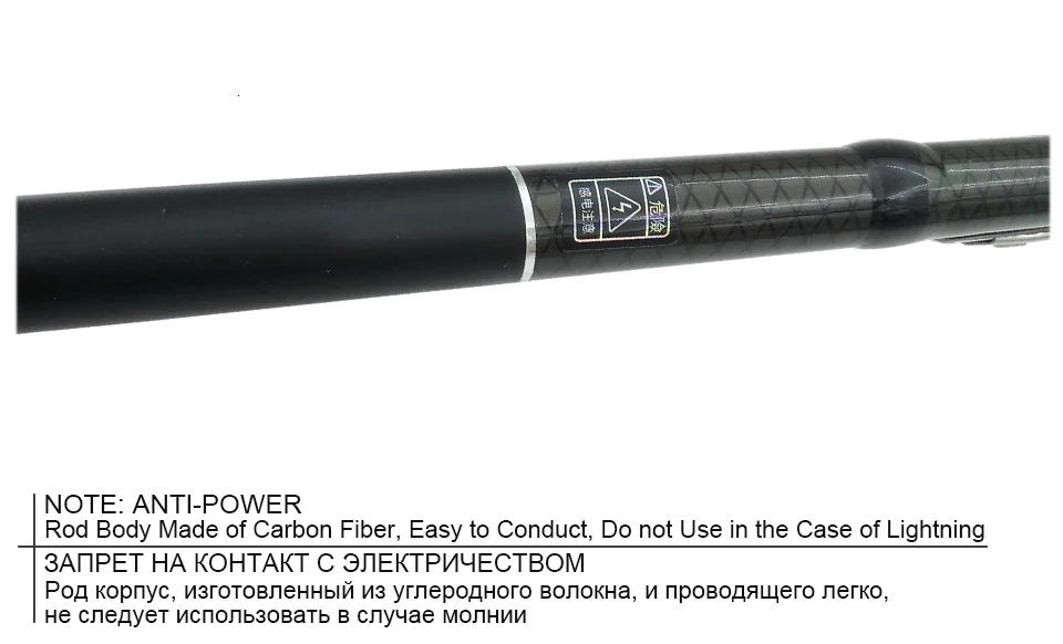 K8356 30T углеродного волокна 2,7/3,6/4,5/5,4/6,3 м телескопическая удочка Портативный Itaiwan Удочка ручной ультра легкий поток полюс