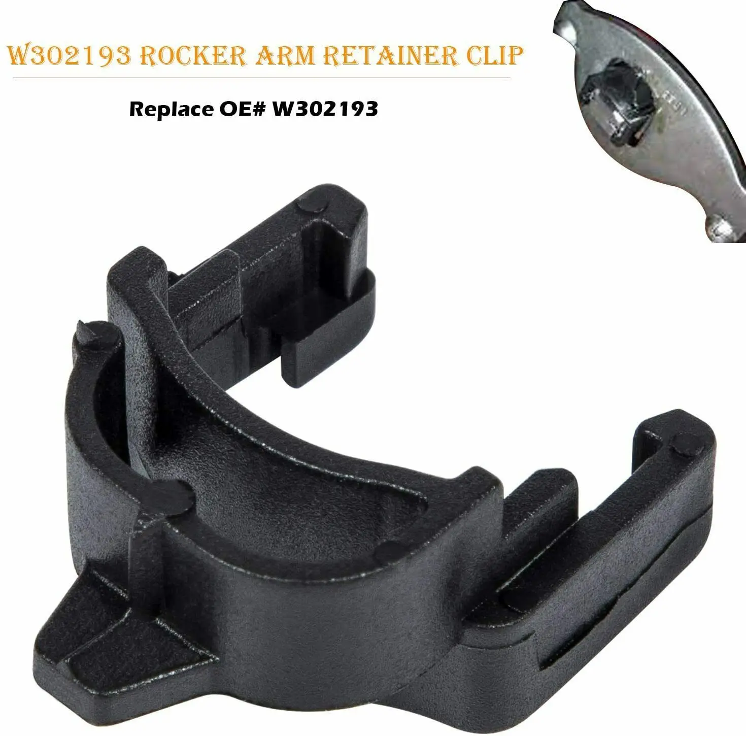 W302193 Rocker Arm Retainer Clip For 2003~2010 Ford 6.0L Powerstroke Diesel Engines Replace OEM (16 Pcs/Set) | Автомобили и
