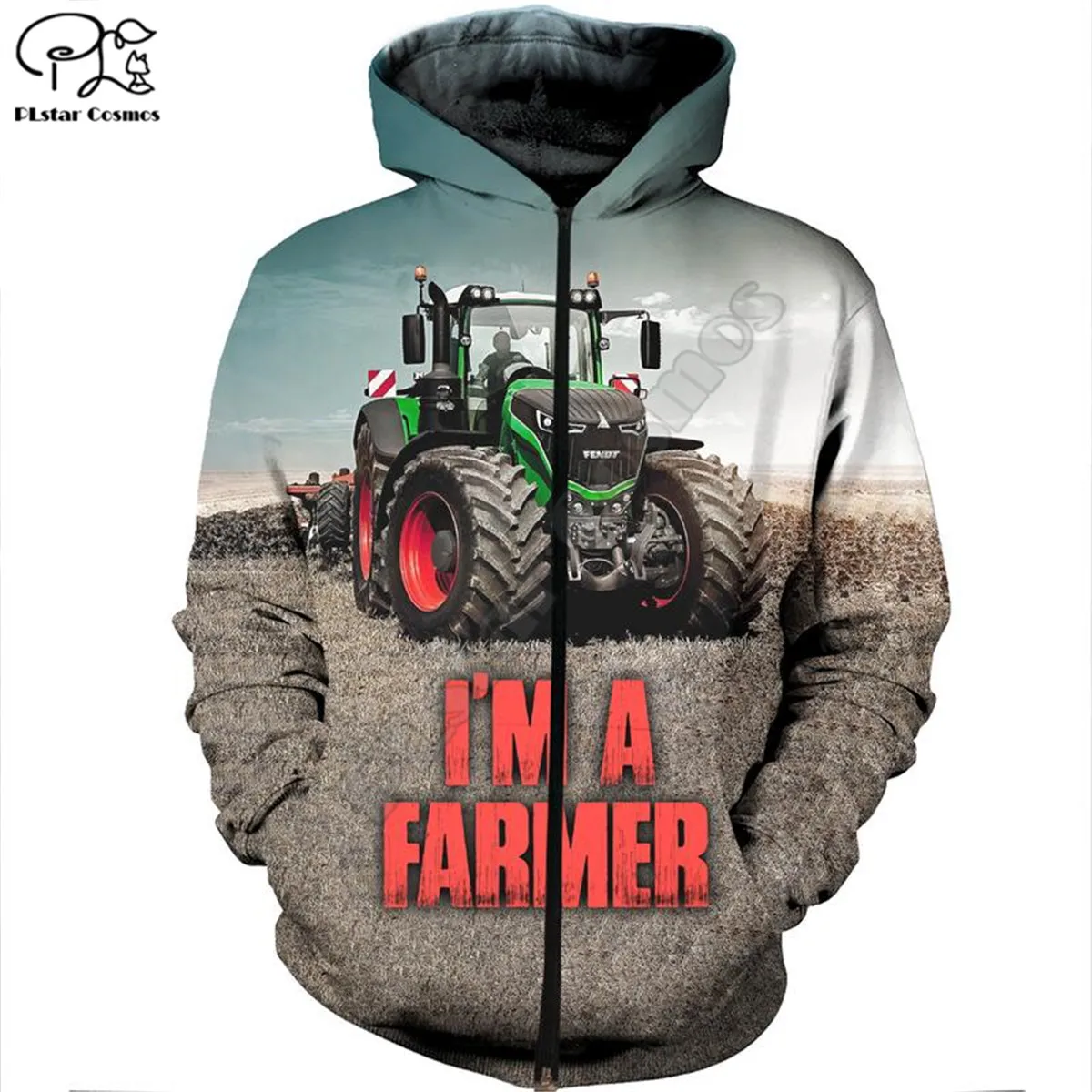 

Tractor I am a farmer 3D printed Hoodie Sweatshirt Hoodie Sweatshirt Hoodies Harajuku Autumn Streetwear women men Casual