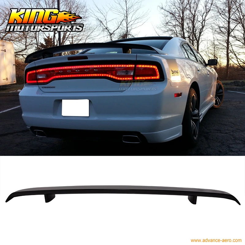 

Fit For 11-16 Dodge Charger SRT8 ABS Trunk Spoiler Wing Painted Gloss Black Global Free Shipping Worldwide