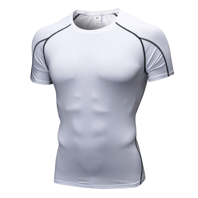 Новый Spiort футболка Спортивное компрессионное белье Для мужчин быстросохнущая Fit