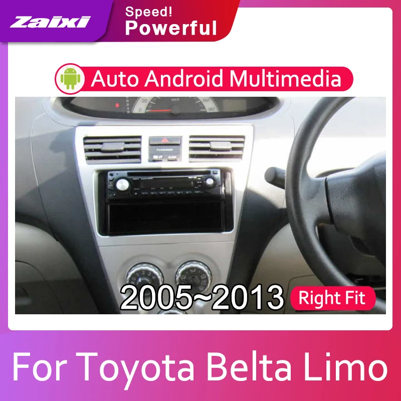 Автомагнитола с GPS навигацией IPS ЖК экран для Toyota Belta Limo 2005 2006 2007 2008 2009 2010 2012