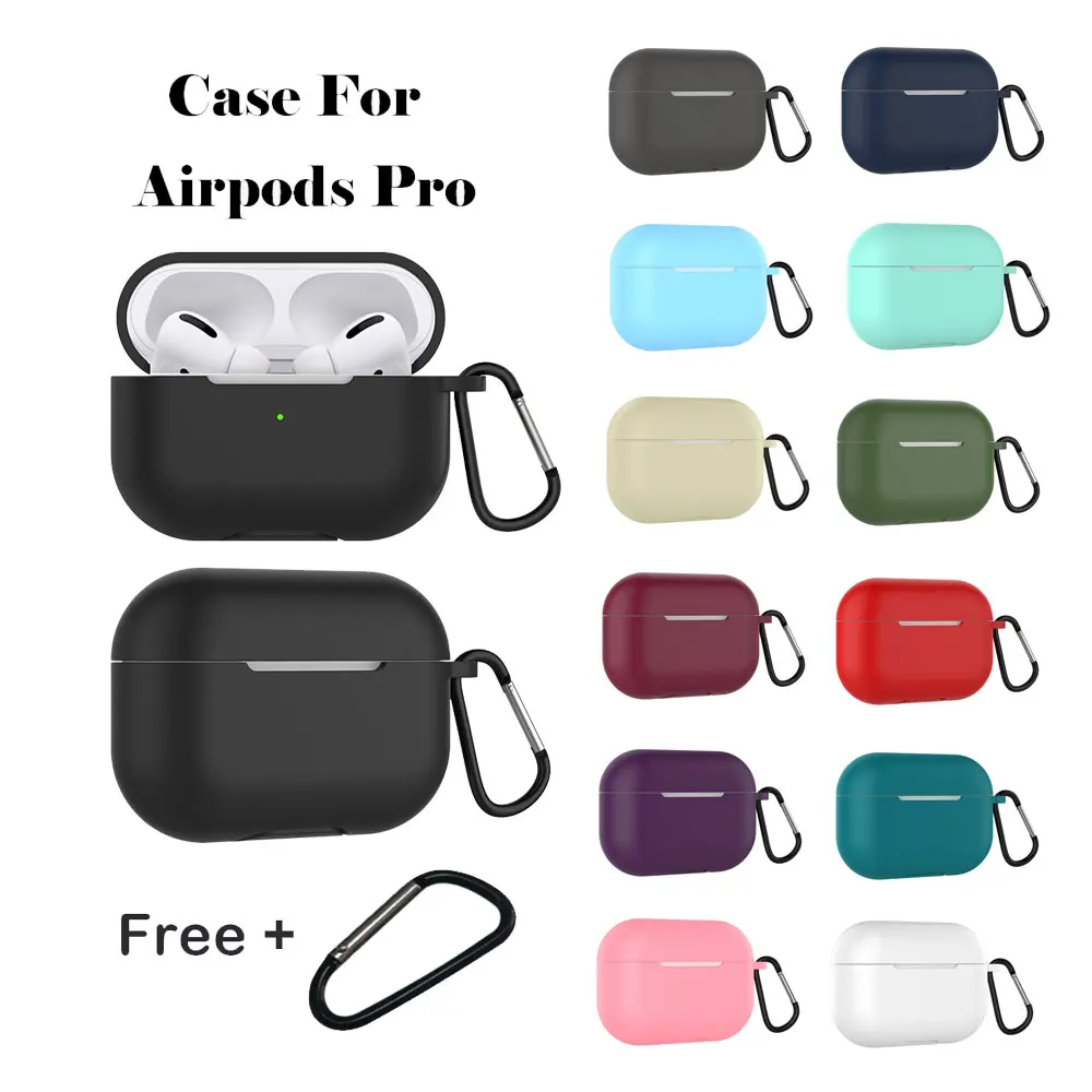 Силиконовый чехол для Airpods Pro наушники AirPods 3 беспроводная Bluetooth гарнитура