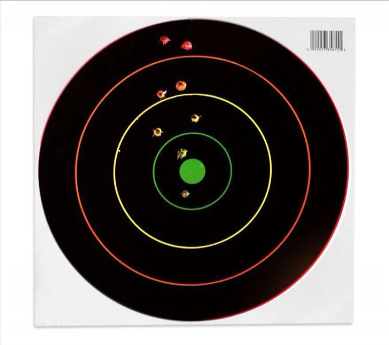 TOtrait истинное приключение 12 дюймовый съемки флуоресцентный лист мишень пистолет