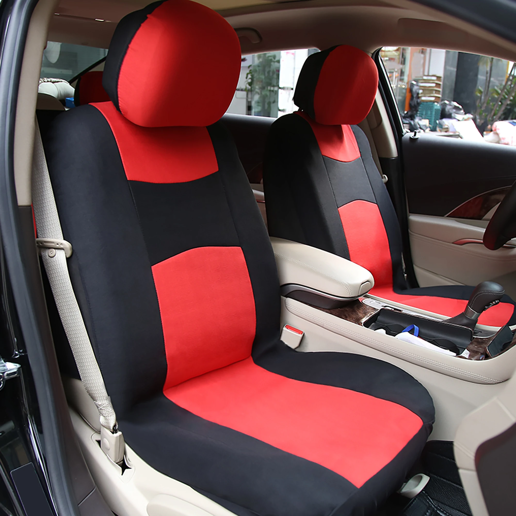 Комплект чехлов на автомобильные сиденья комплект тканевых накидок автомобиля