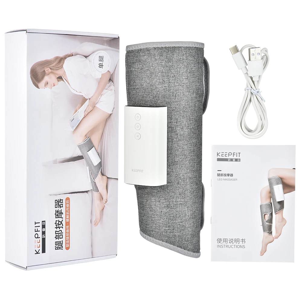 

Leg Massage with Heat Electric Air Compression Wireless Leg Wraps Home Massage for Blood Circulation Machine Relieve Pain
