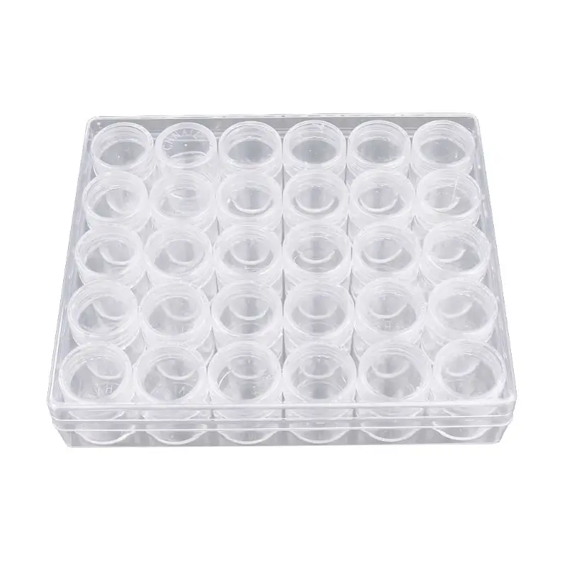 

30 Grids Bead Organizer Diamond Embroidery Storage Box Diamond Painting Accessory Storage Box Bead Storage Containers for DIY