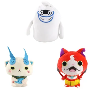 Часы Yokai большого размера, плюшевые игрушки, мягкие часы Jibanyan Komasa, шепоты, куклы, подарки для детей на день рождения