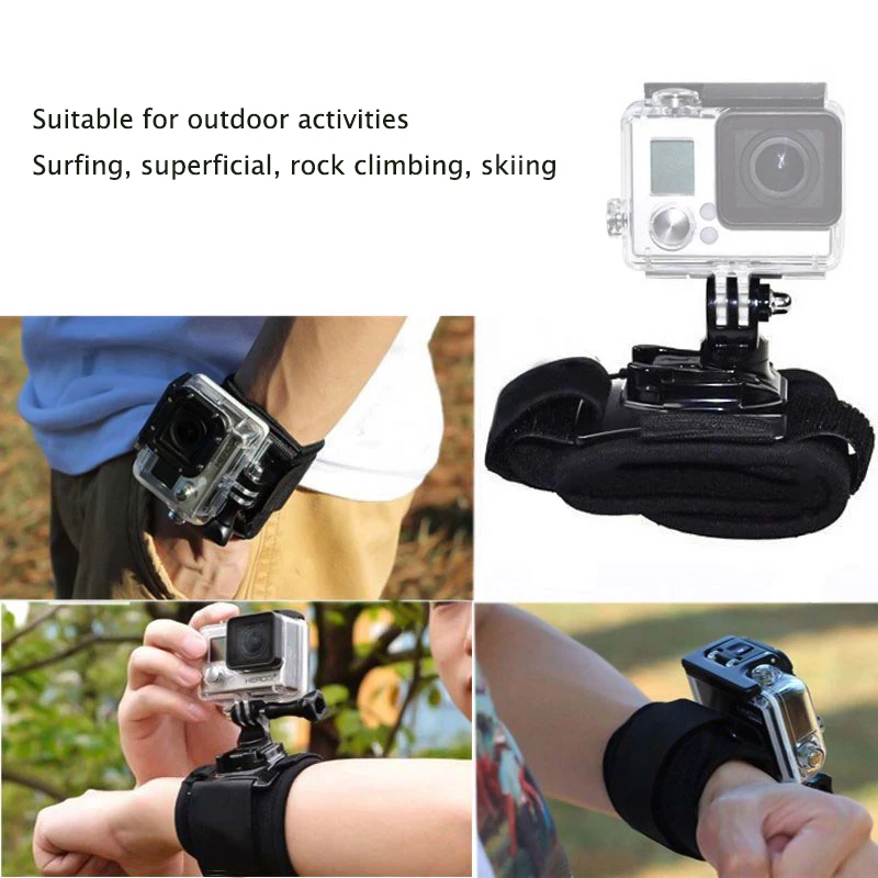 

Action Camera Accessory for GoPro Hero 7 6 5 4 Session Set for Xiaoyi 4K SJCAM EKEN and other Action Cameras