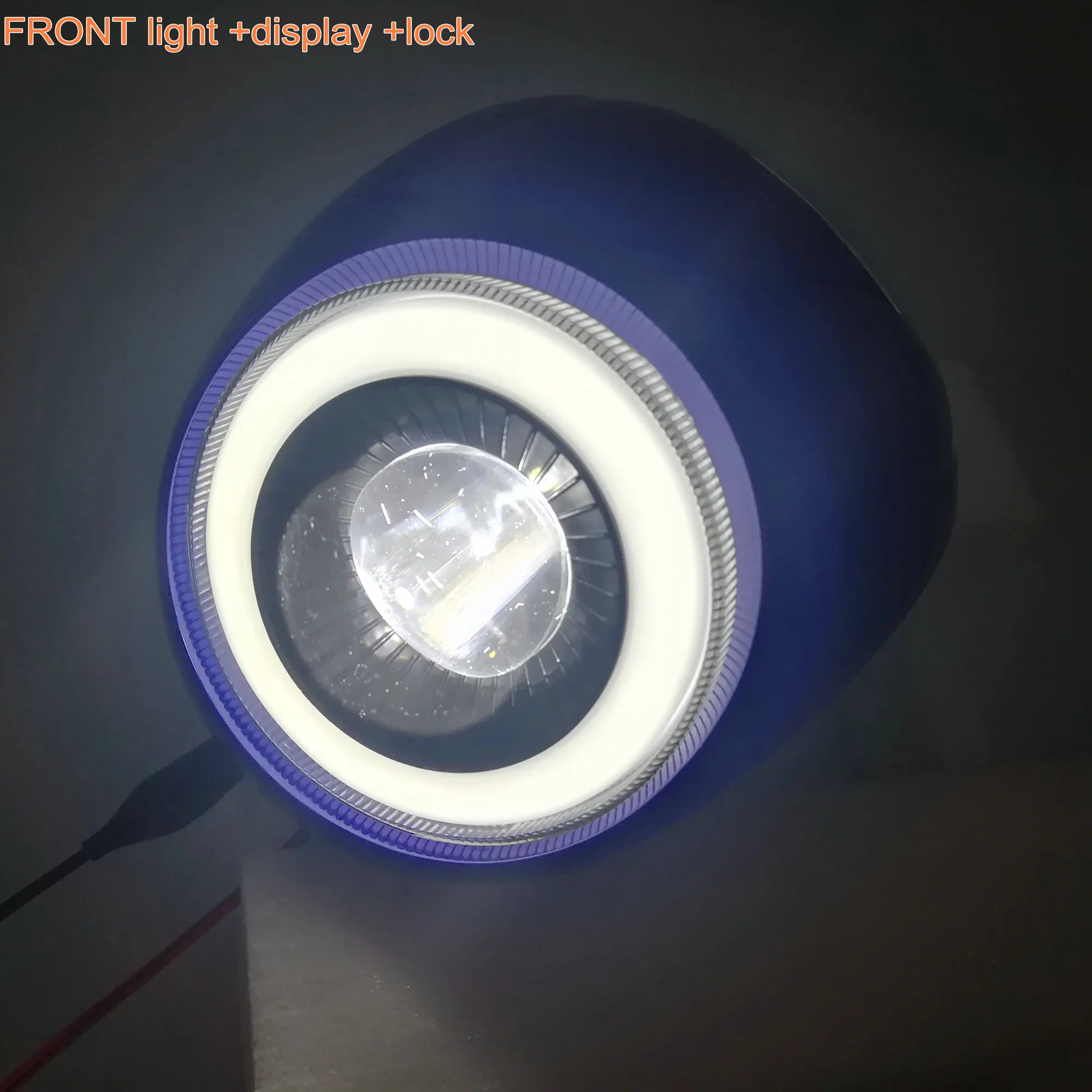 48v60v Front Light With Speed Display&ampLock/Key Electric Bike Accessory Scooter Bicycle Motorcycle ATV Tricycle Mobility Diy Part | Спорт и